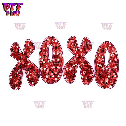 Faux Sequin Valentine's Day DTF Transfer