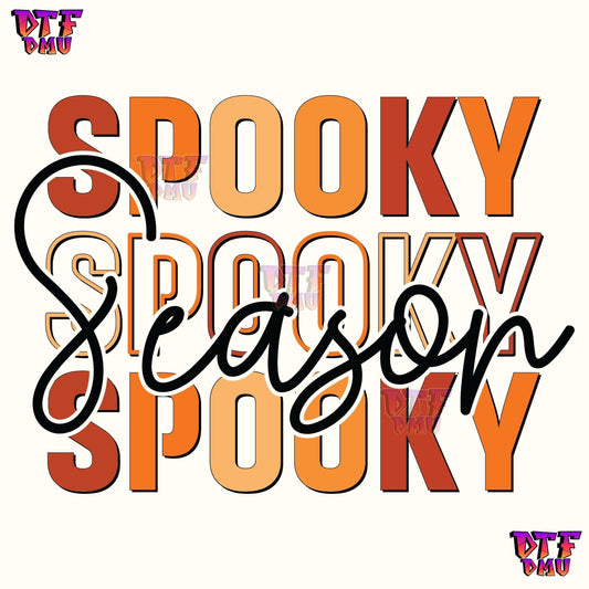 Spooky Season (DTF Ready to Apply Transfer Print)