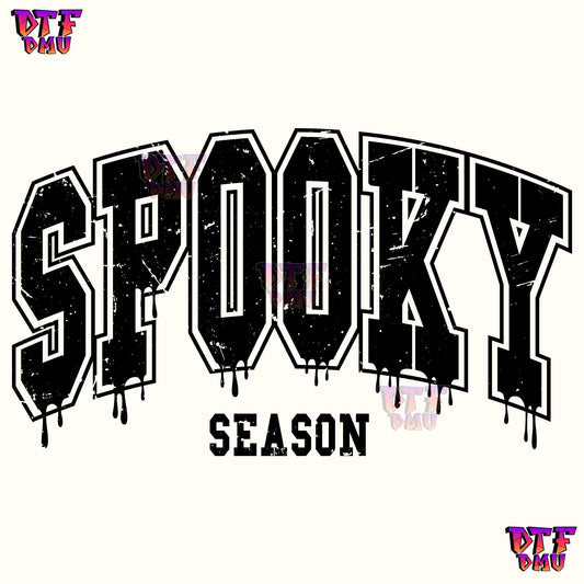 Spooky Season (DTF Ready to Apply Transfer Print)