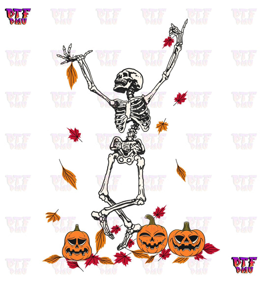 Dancing Skeleton(s) (DTF Ready to Apply Transfer Print)