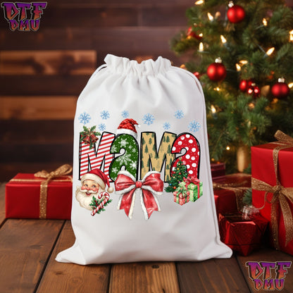 MAMA & NANA Christmas Holiday T-SHIRT DTF Transfer Print Only