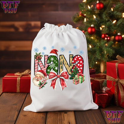 MAMA & NANA Christmas Holiday T-SHIRT DTF Transfer Print Only