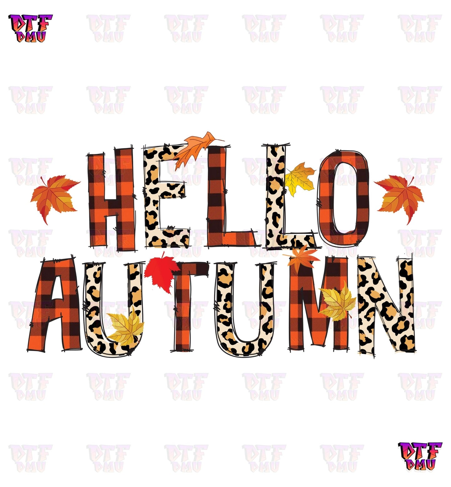 Hello Autumn (DTF Ready to Apply Transfer Print)