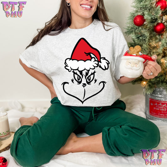 Grinch Christmas Holiday DTF Transfer Print Only