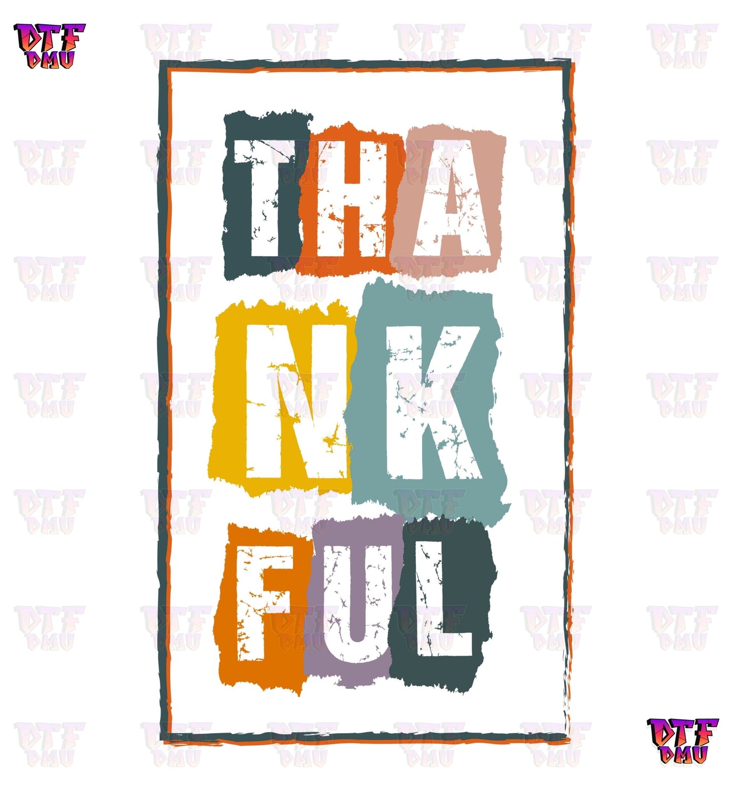 Thankful (DTF Ready to Apply Transfer Print)