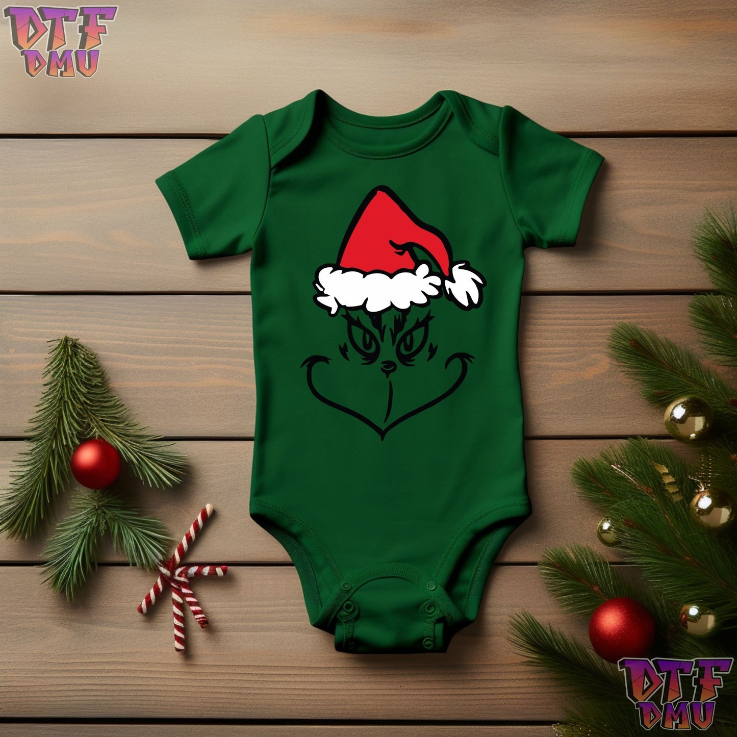 Grinch Christmas Holiday DTF Transfer Print Only