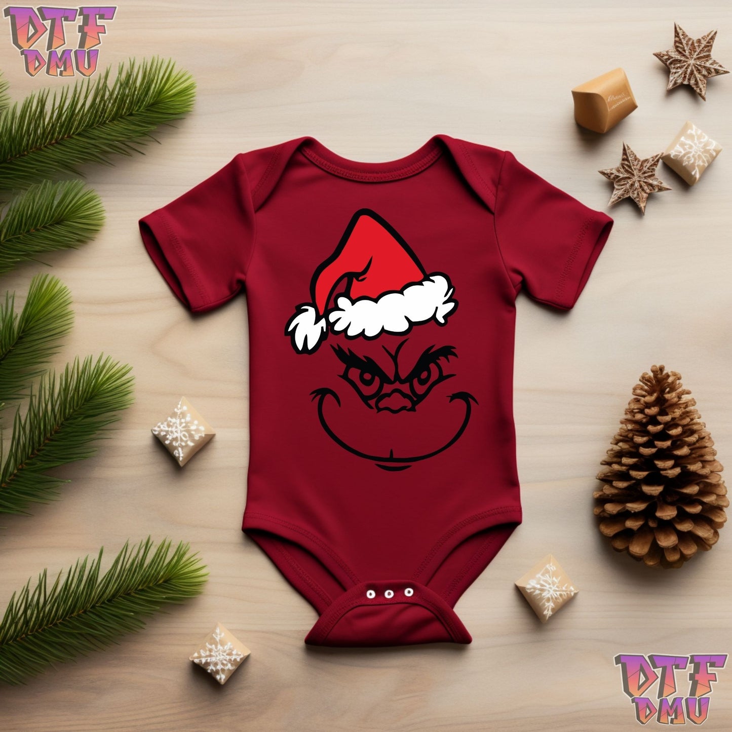 Grinch Christmas Holiday DTF Transfer Print Only