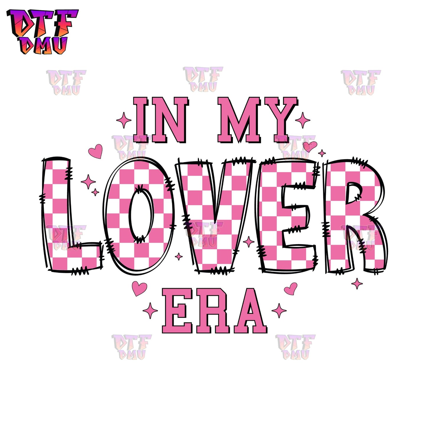 In My Lover ERA Valentine's Day DTF Transfer Print