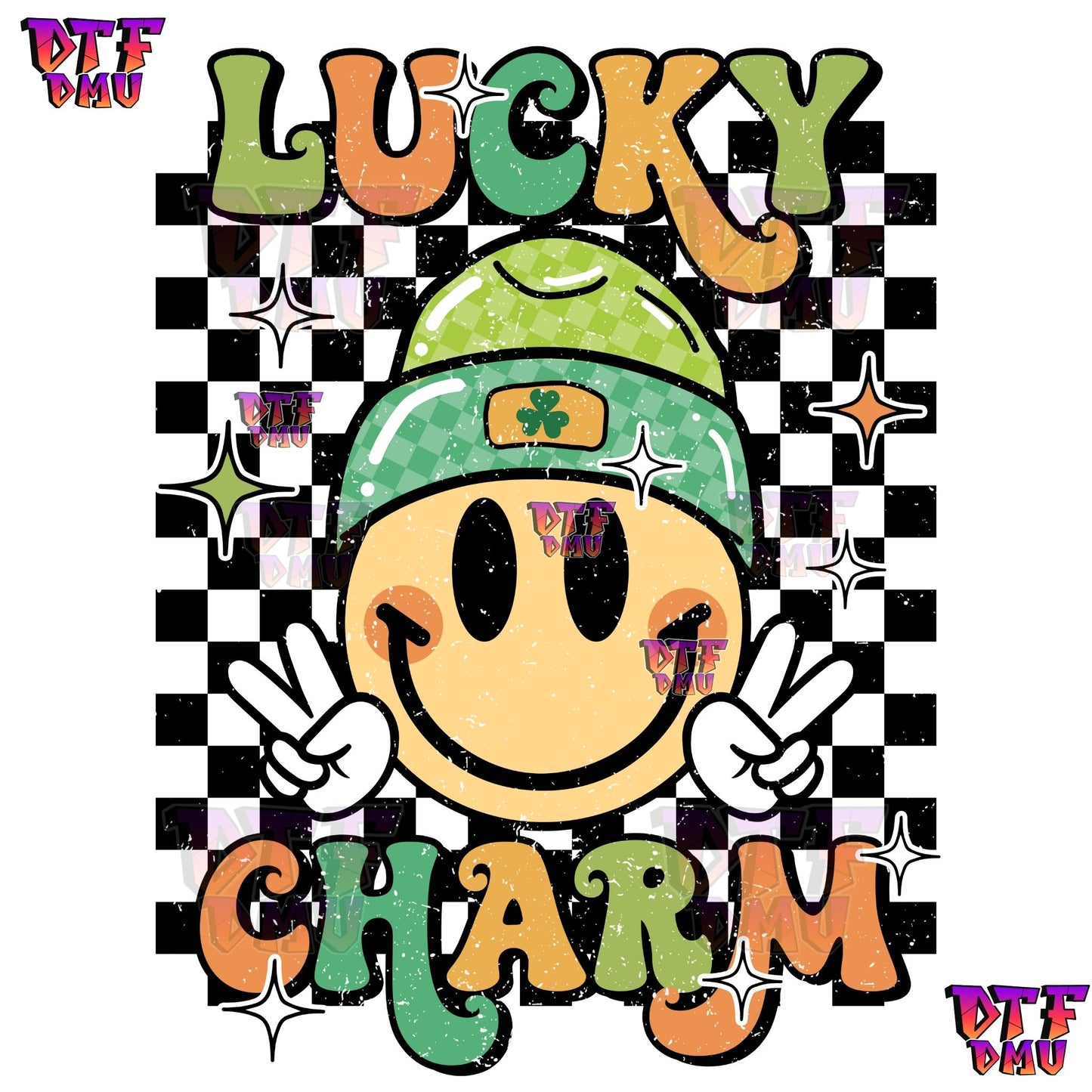Lucky Charm St. Patty's Day DTF Transfer Print only