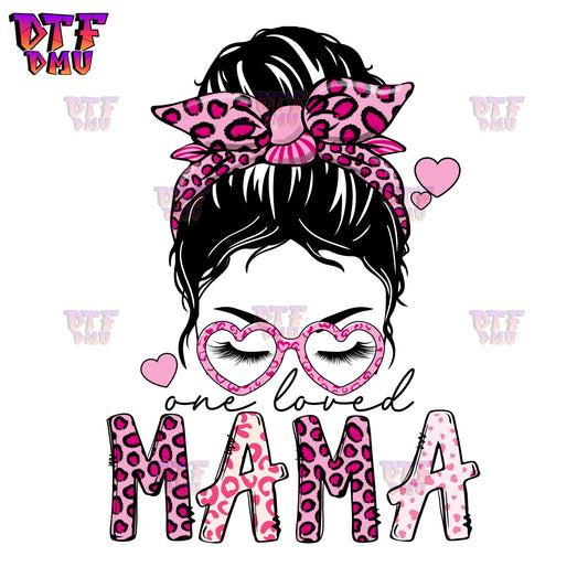 Mama Mini Valentine's Day DTF Transfer