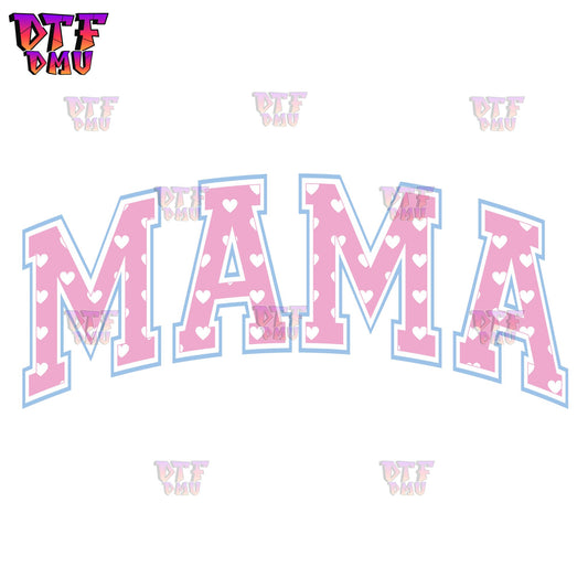 Mama Mini Hearts Valentine's Day DTF Transfer