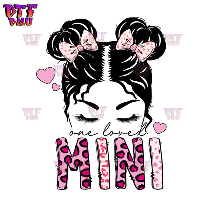 Mama Mini Valentine's Day DTF Transfer