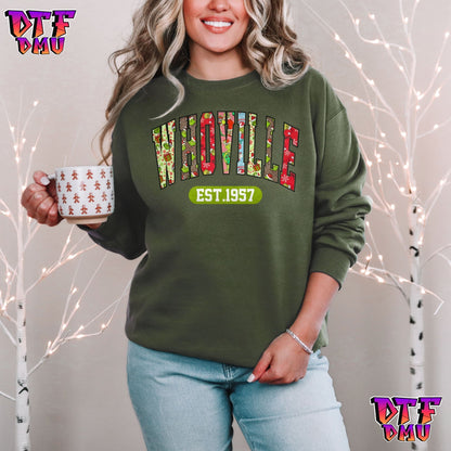 WHOVILLE EST.1957 DTF Transfer Print