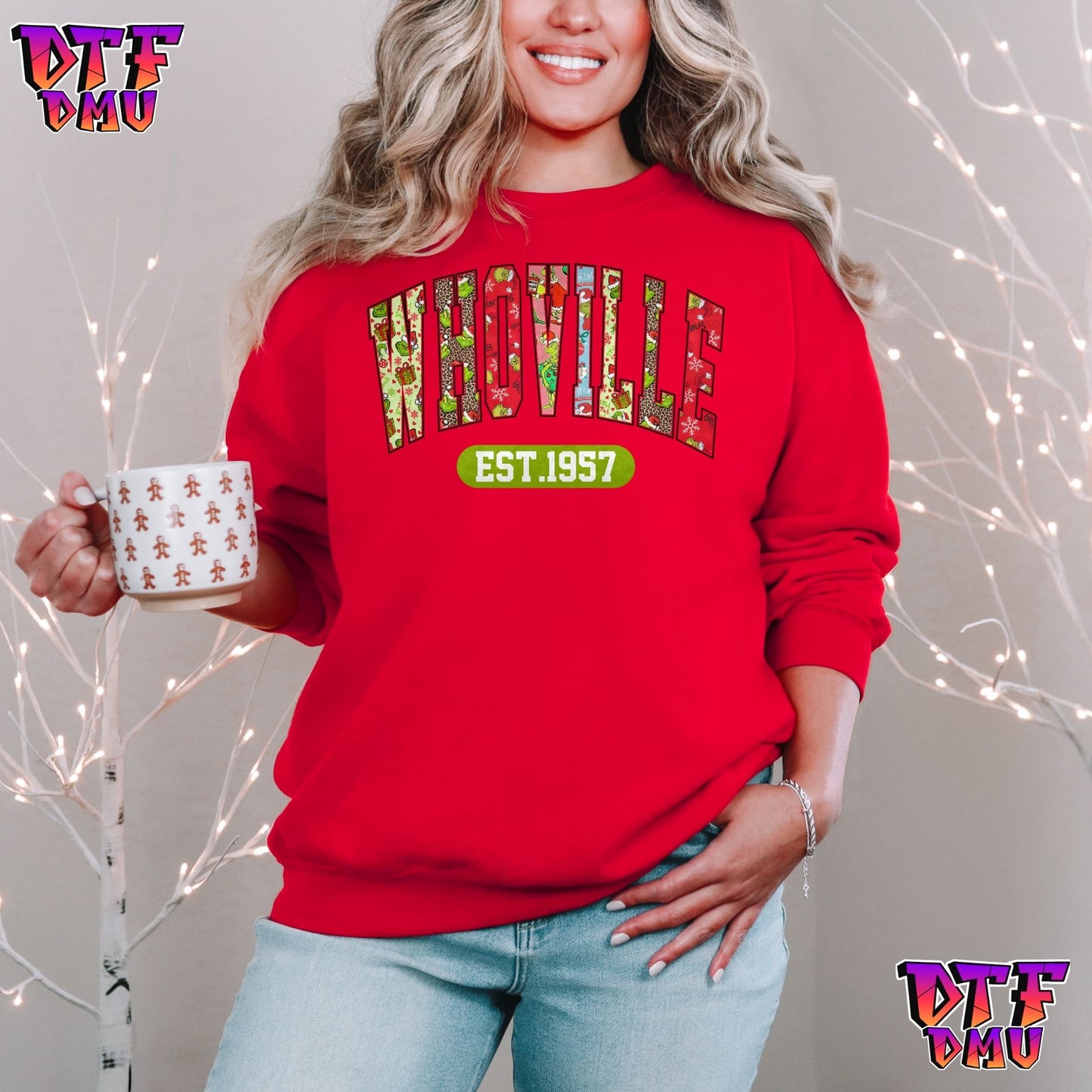 WHOVILLE EST.1957 DTF Transfer Print